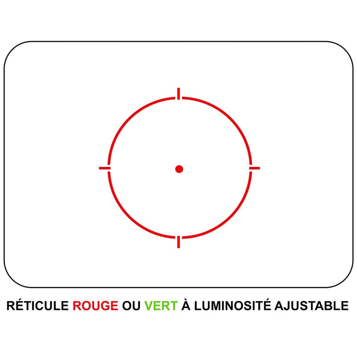 Red dot type 552 rouge et vert